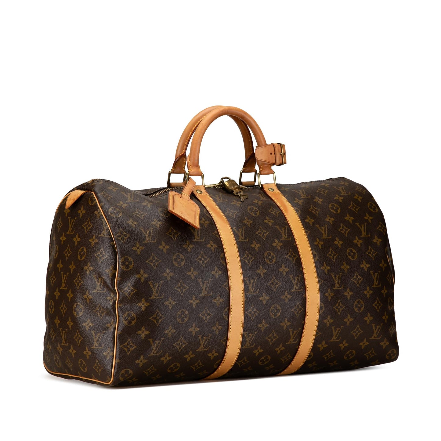 Louis Vuitton Monogram Keepall 50 (SHG-hQdug9)