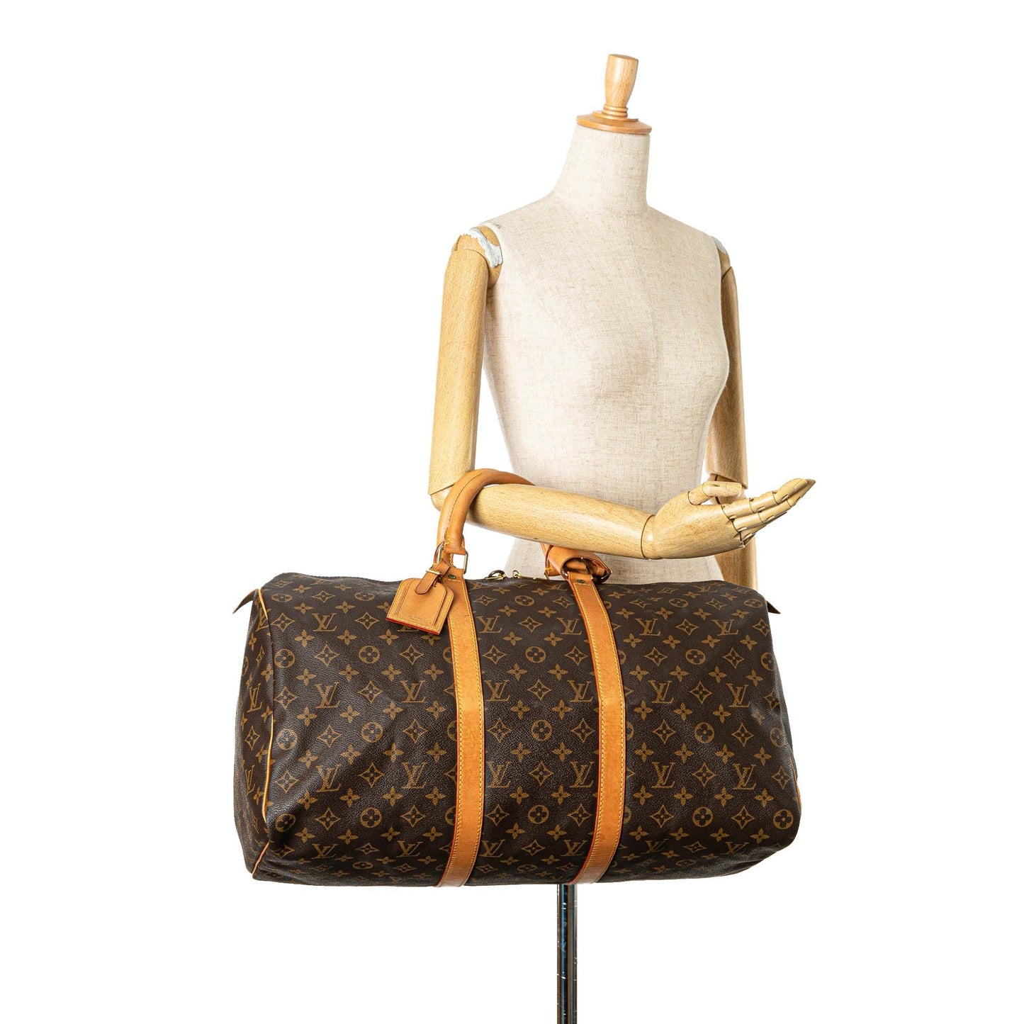 Louis Vuitton Monogram Keepall 50 (SHG-OHdCc2)