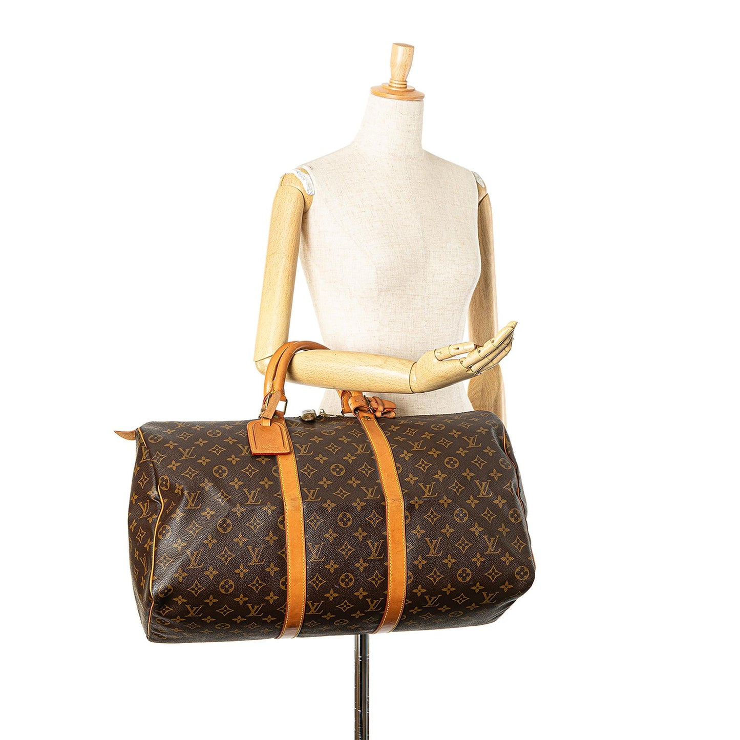 Louis Vuitton Monogram Keepall 50 (SHG-n0iyaD)