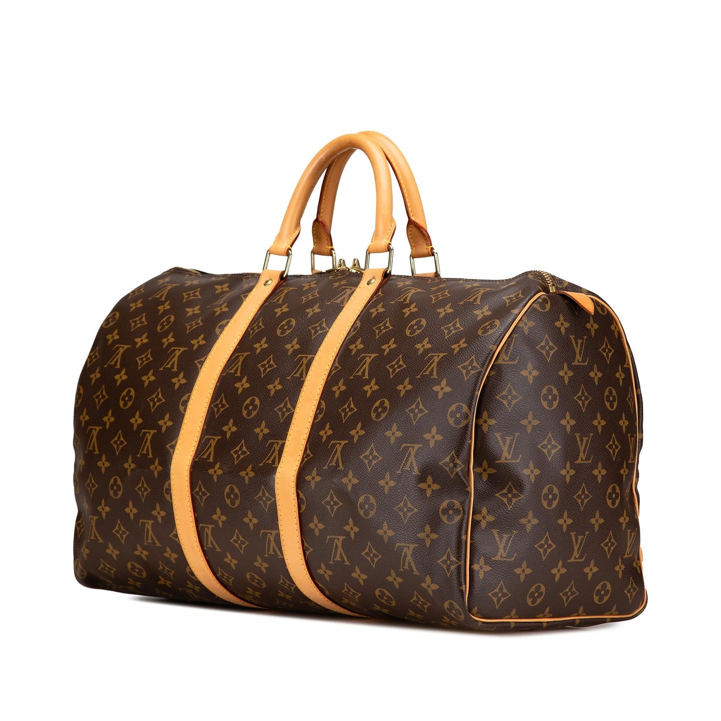 Louis Vuitton Monogram Keepall 50 (SHG-SIdpGk)