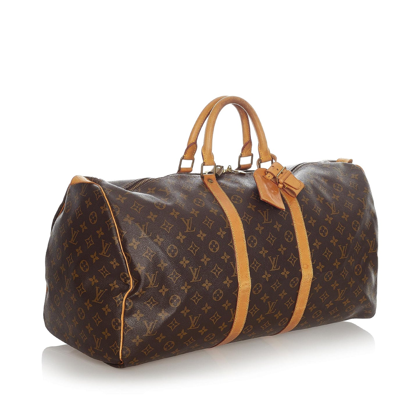 Louis Vuitton Monogram Keepall 55 (SHG-23171)