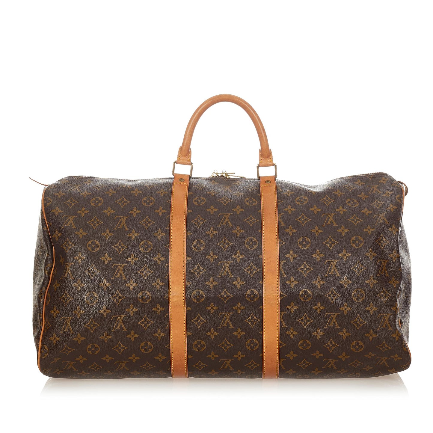 Louis Vuitton Monogram Keepall 55 (SHG-25417)