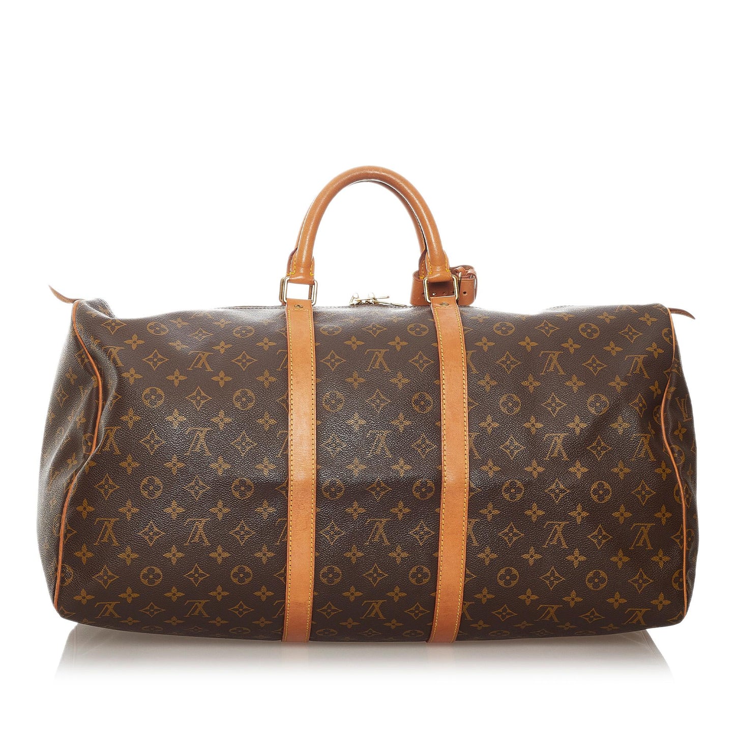 Louis Vuitton Monogram Keepall 55 (SHG-27492)
