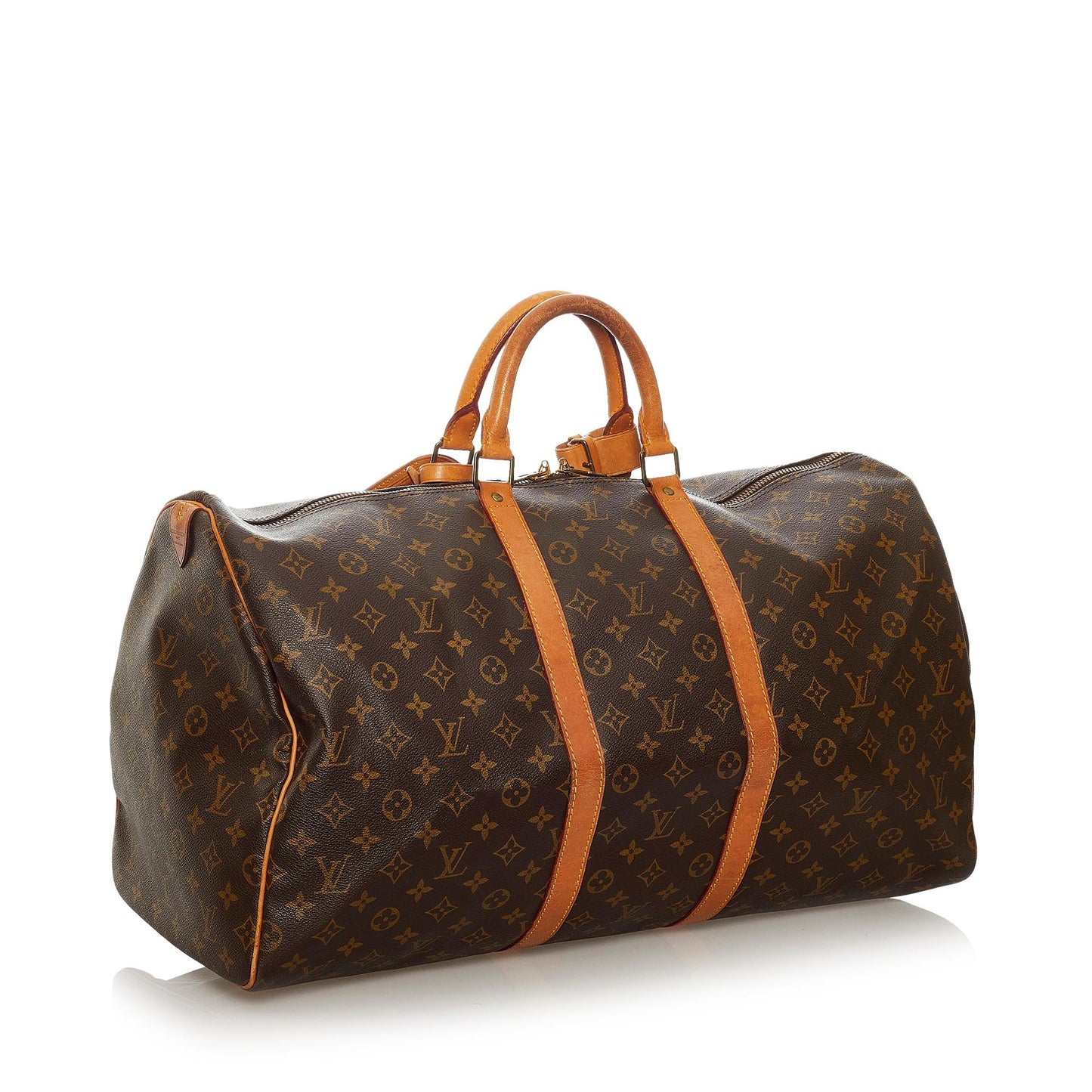 Louis Vuitton Monogram Keepall 55 (SHG-28547)