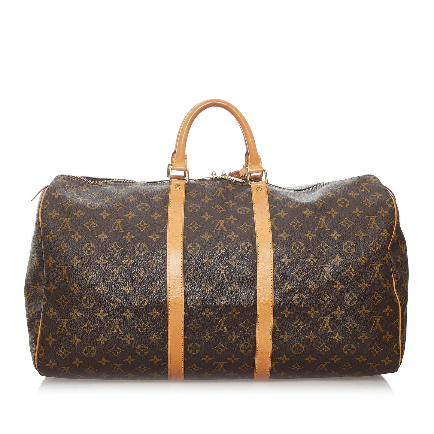 Louis Vuitton Monogram Keepall 55 (SHG-29855)