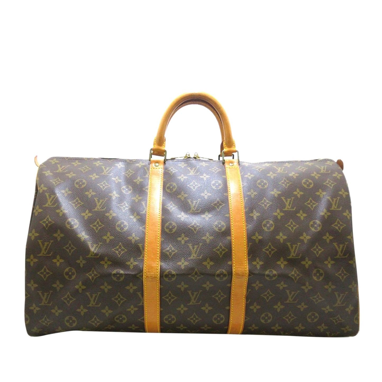 Louis Vuitton Monogram Keepall 55 (SHG-35053)