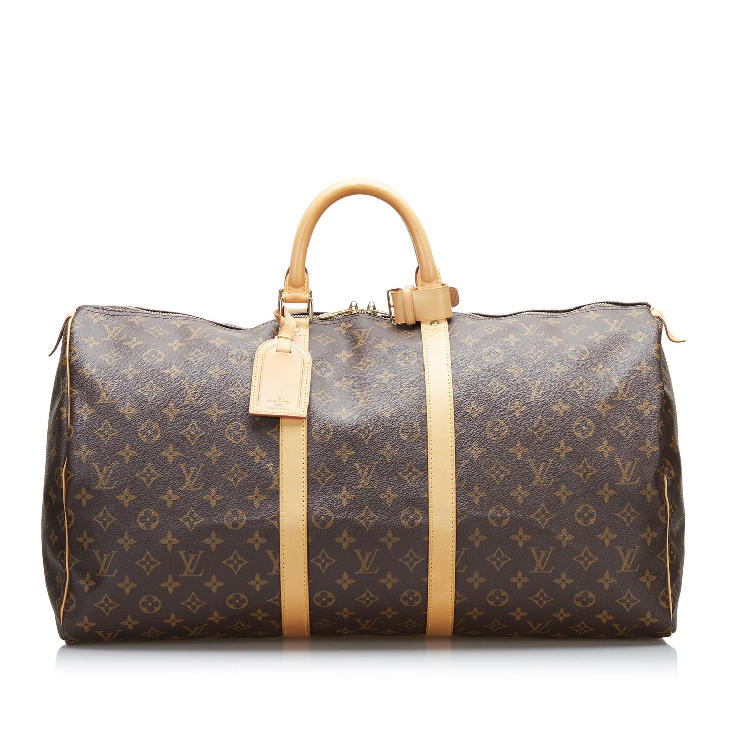 Louis Vuitton Monogram Keepall 55 (SHG-35255)