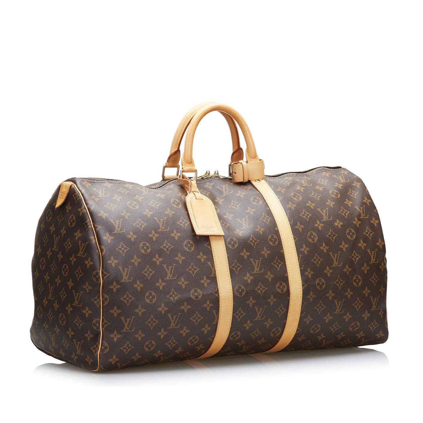 Louis Vuitton Monogram Keepall 55 (SHG-35255)