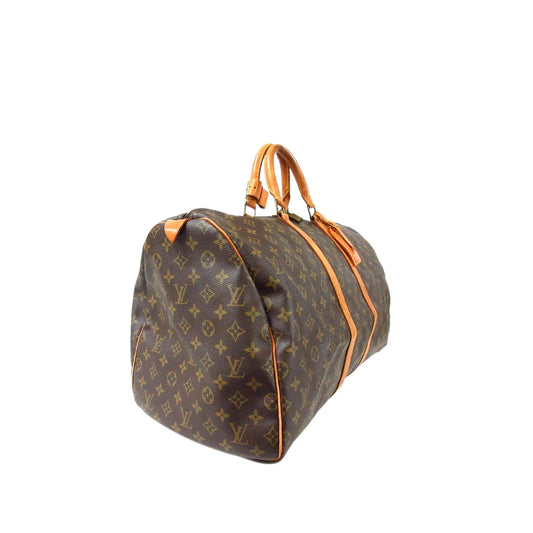 Louis Vuitton Monogram Keepall 55 (SHG-35770)