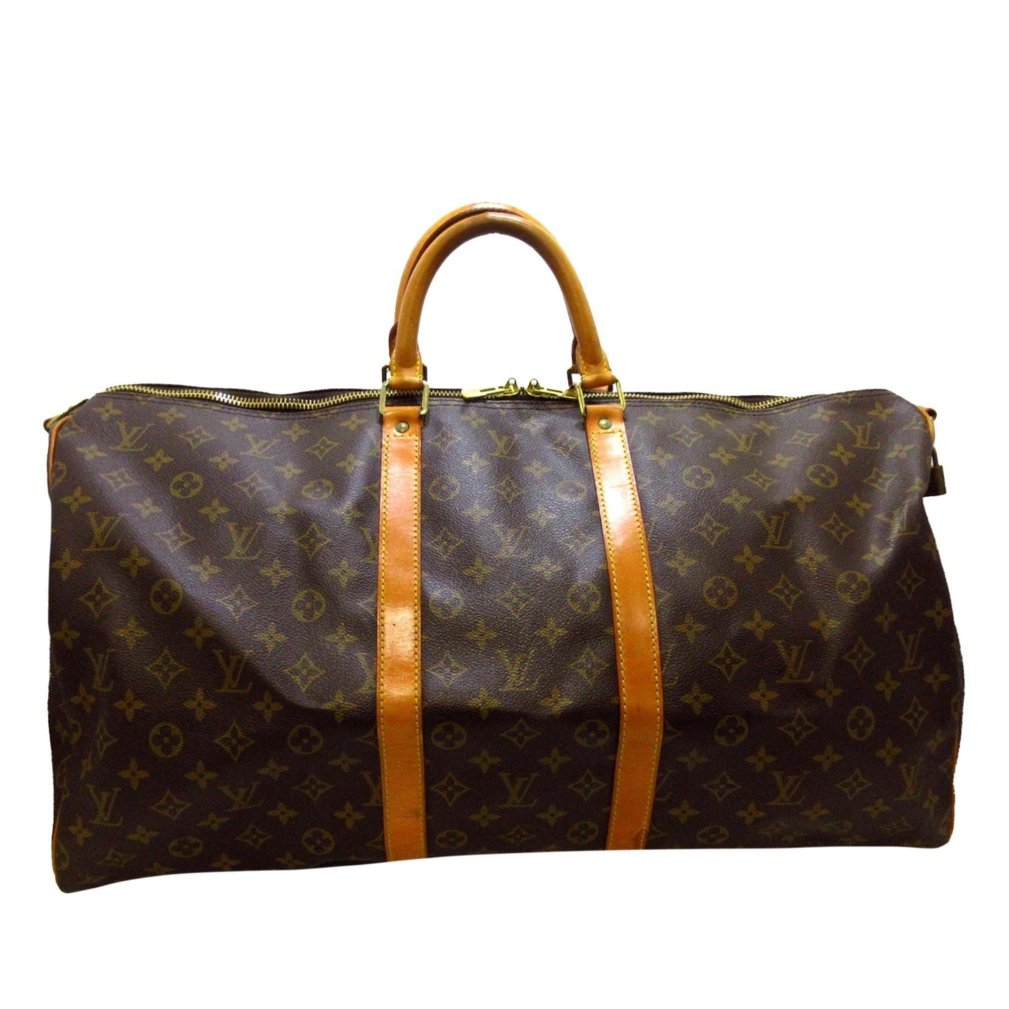 Louis Vuitton Monogram Keepall 55 (SHG-36472)
