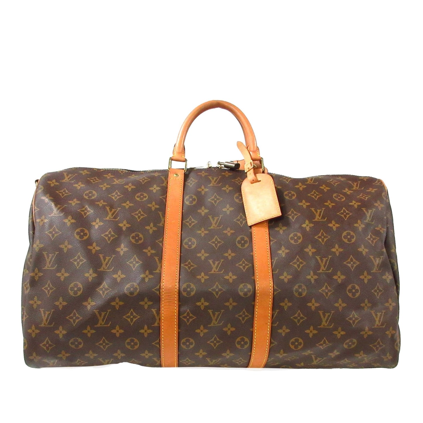 Louis Vuitton Monogram Keepall 55 (SHG-36475)