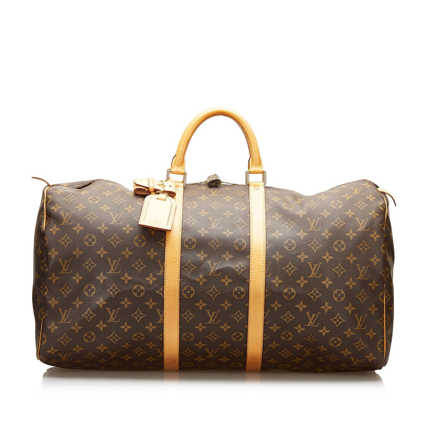 Louis Vuitton Monogram Keepall 55 (SHG-37080)