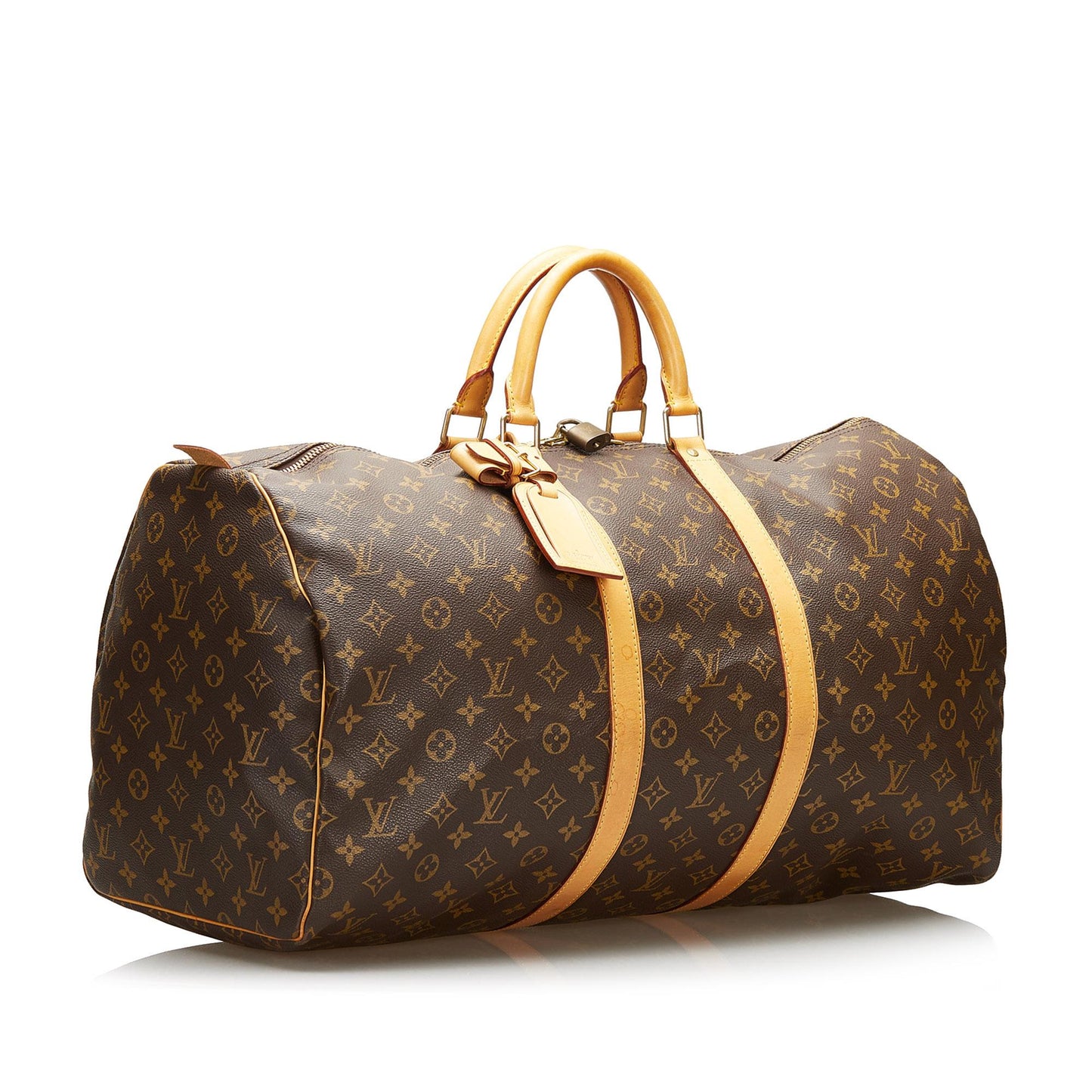 Louis Vuitton Monogram Keepall 55 (SHG-37080)