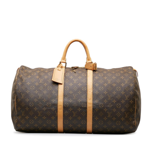 Louis Vuitton Monogram Keepall 55 (SHG-4LCcRg)