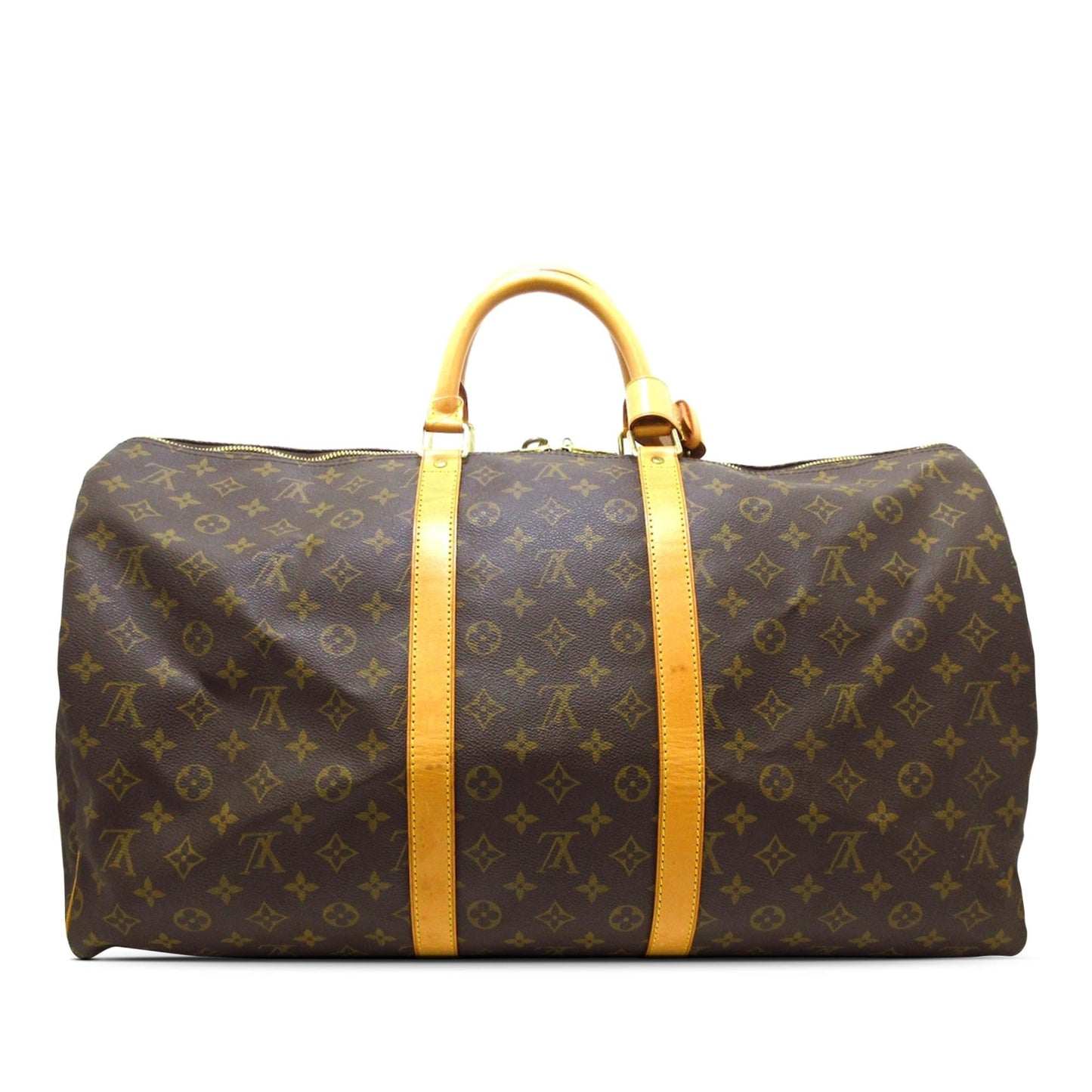 Louis Vuitton Monogram Keepall 55 (SHG-uoO4ac)