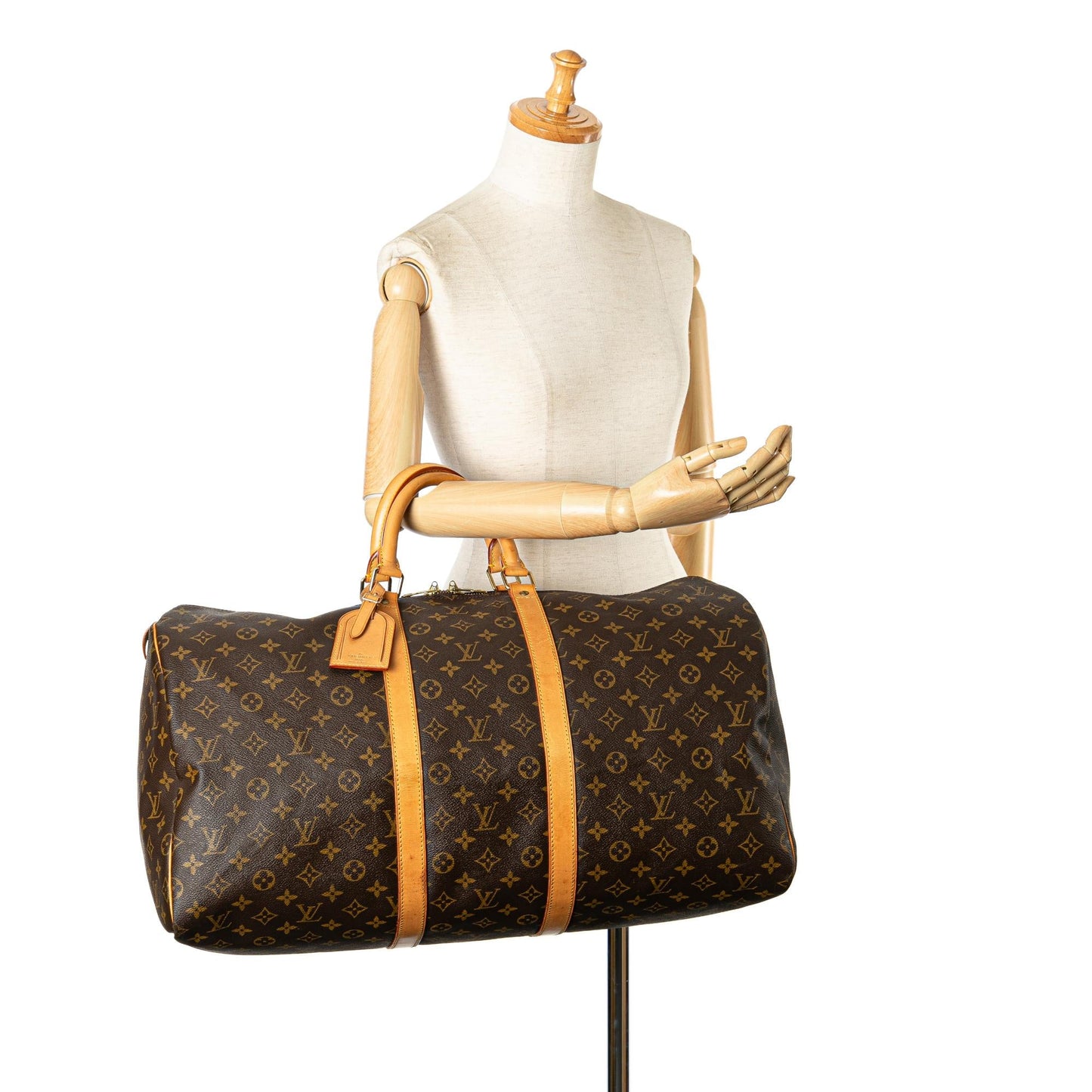 Louis Vuitton Monogram Keepall 55 (SHG-KZCJVp)