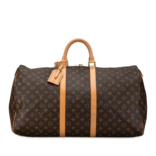 Louis Vuitton Monogram Keepall 55 (SHG-cw4PjN)