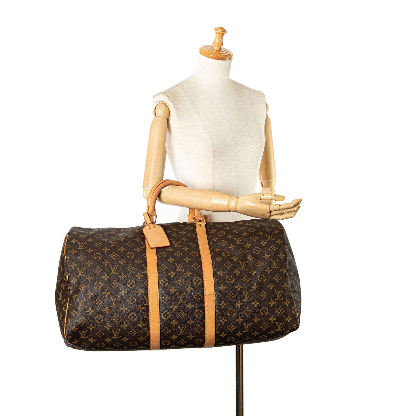 Louis Vuitton Monogram Keepall 55 (SHG-cw4PjN)
