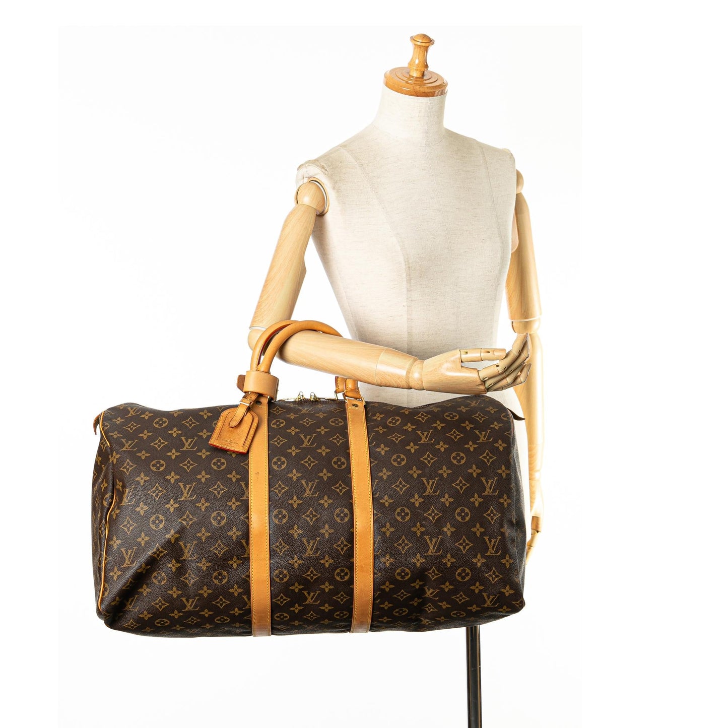 Louis Vuitton Monogram Keepall 55 (SHG-VMoPFi)