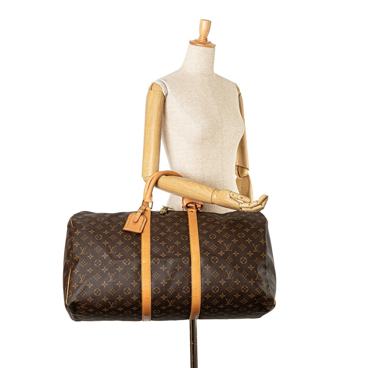Louis Vuitton Monogram Keepall 55 (SHG-fBv74d)