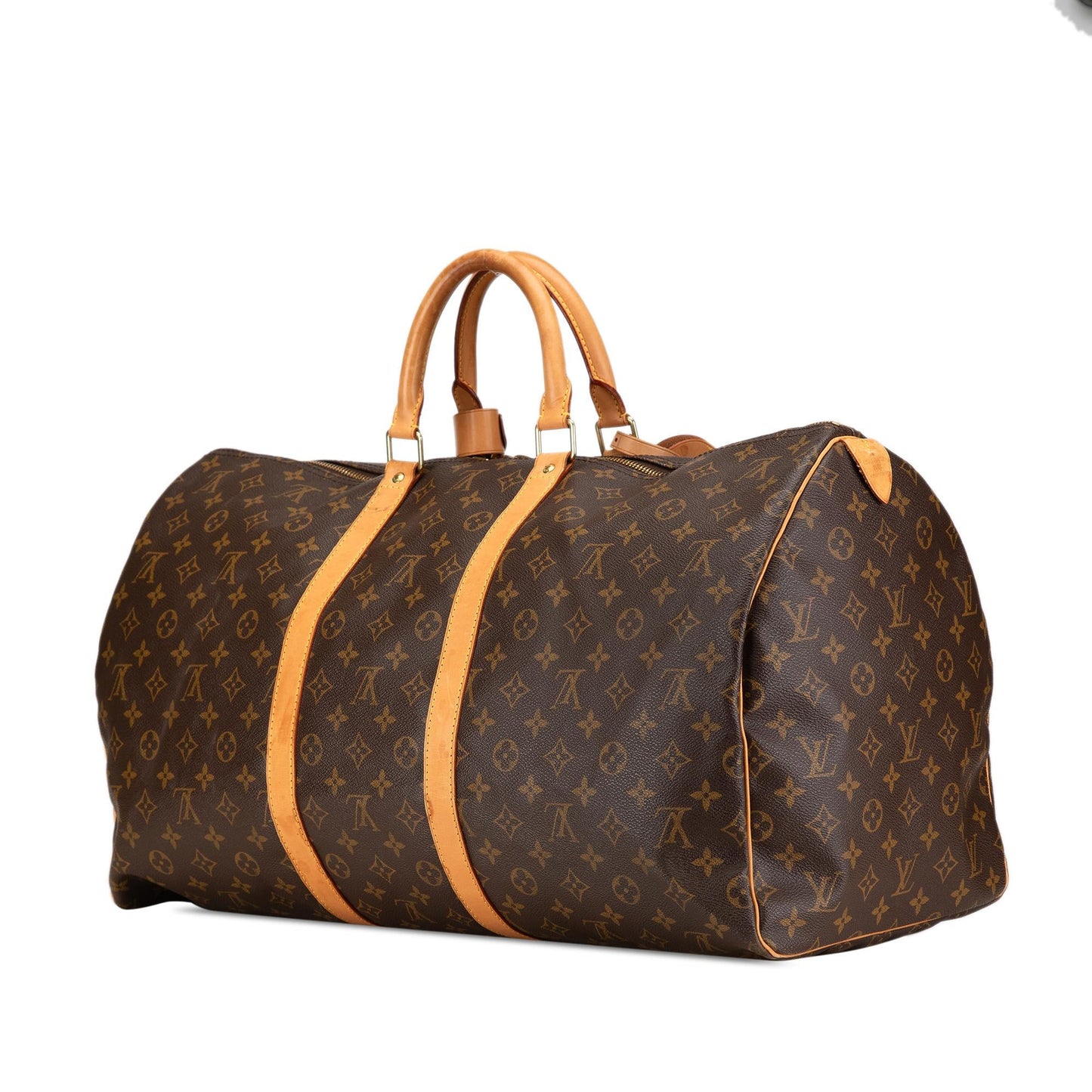 Louis Vuitton Monogram Keepall 55 (SHG-Cqs5RB)