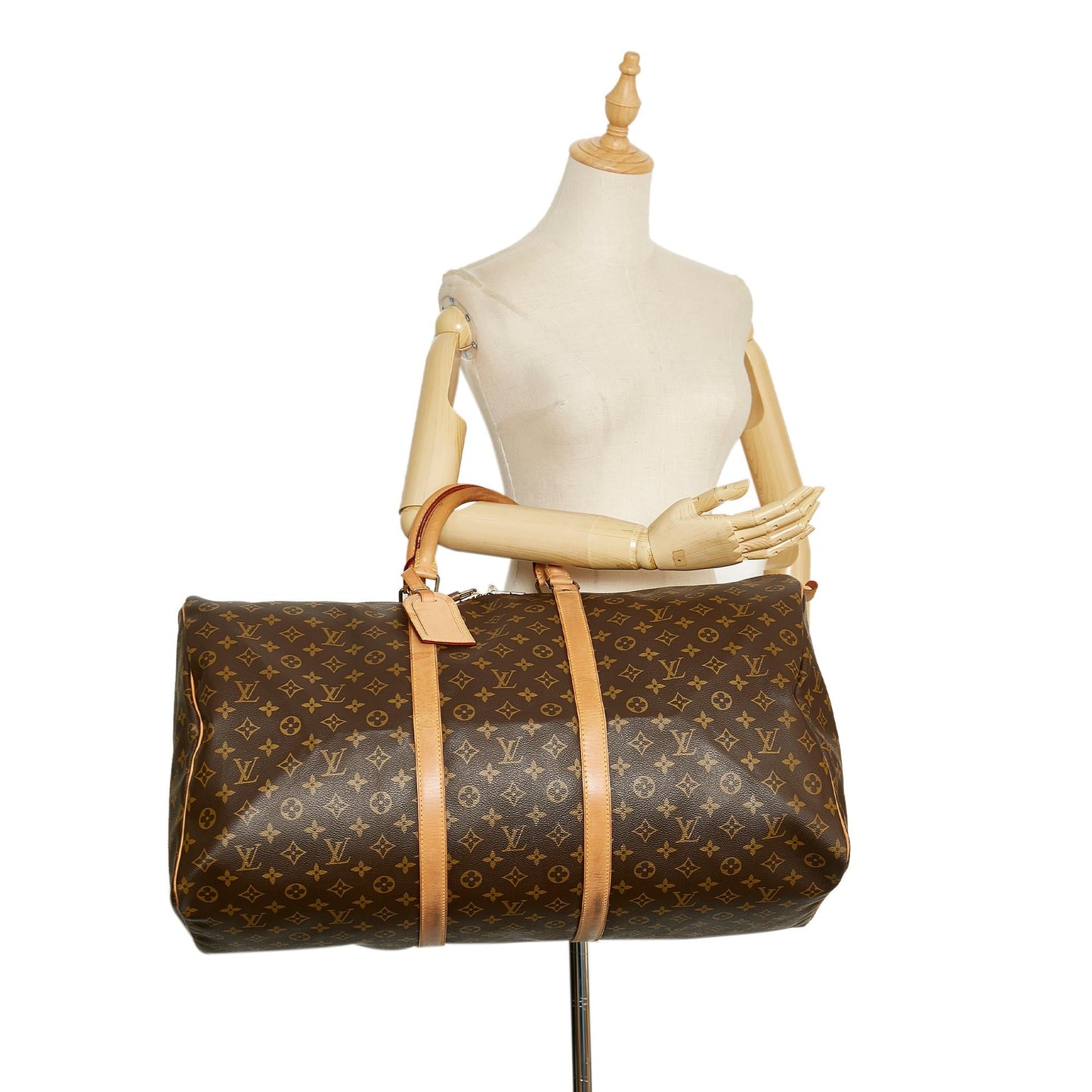 Louis Vuitton Monogram Keepall 60 (SHG-36877)
