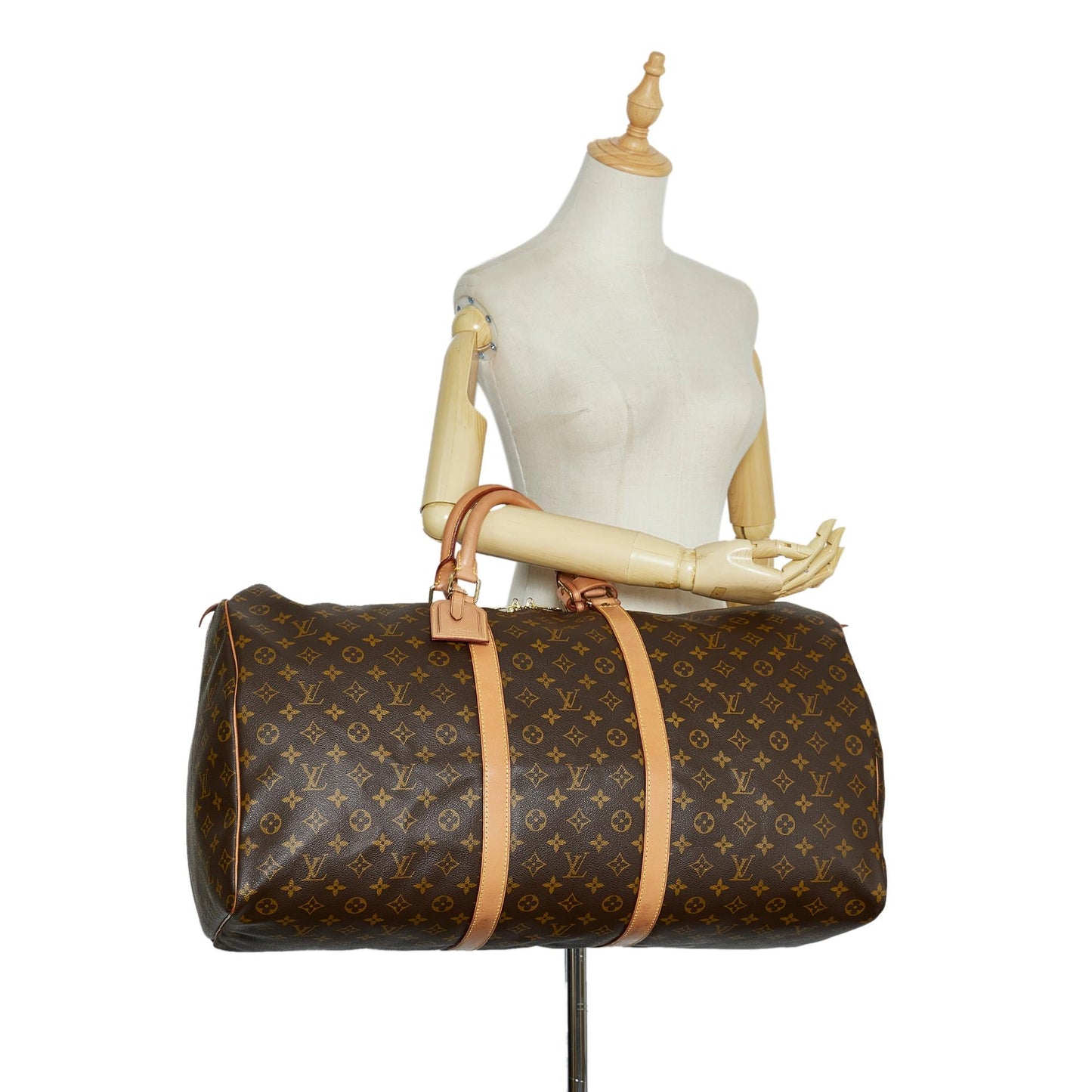 Louis Vuitton Monogram Keepall 60 (SHG-kcxWKj)