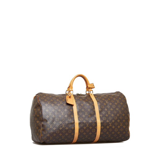 Louis Vuitton Monogram Keepall 60 (SHG-pmuCxY)
