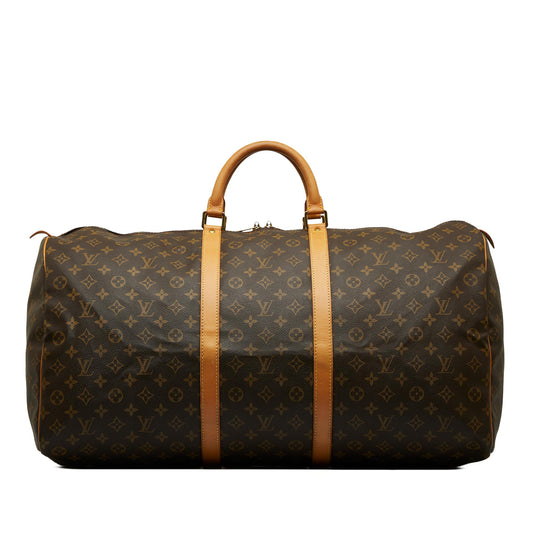 Louis Vuitton Monogram Keepall 60 (SHG-pmACLW)