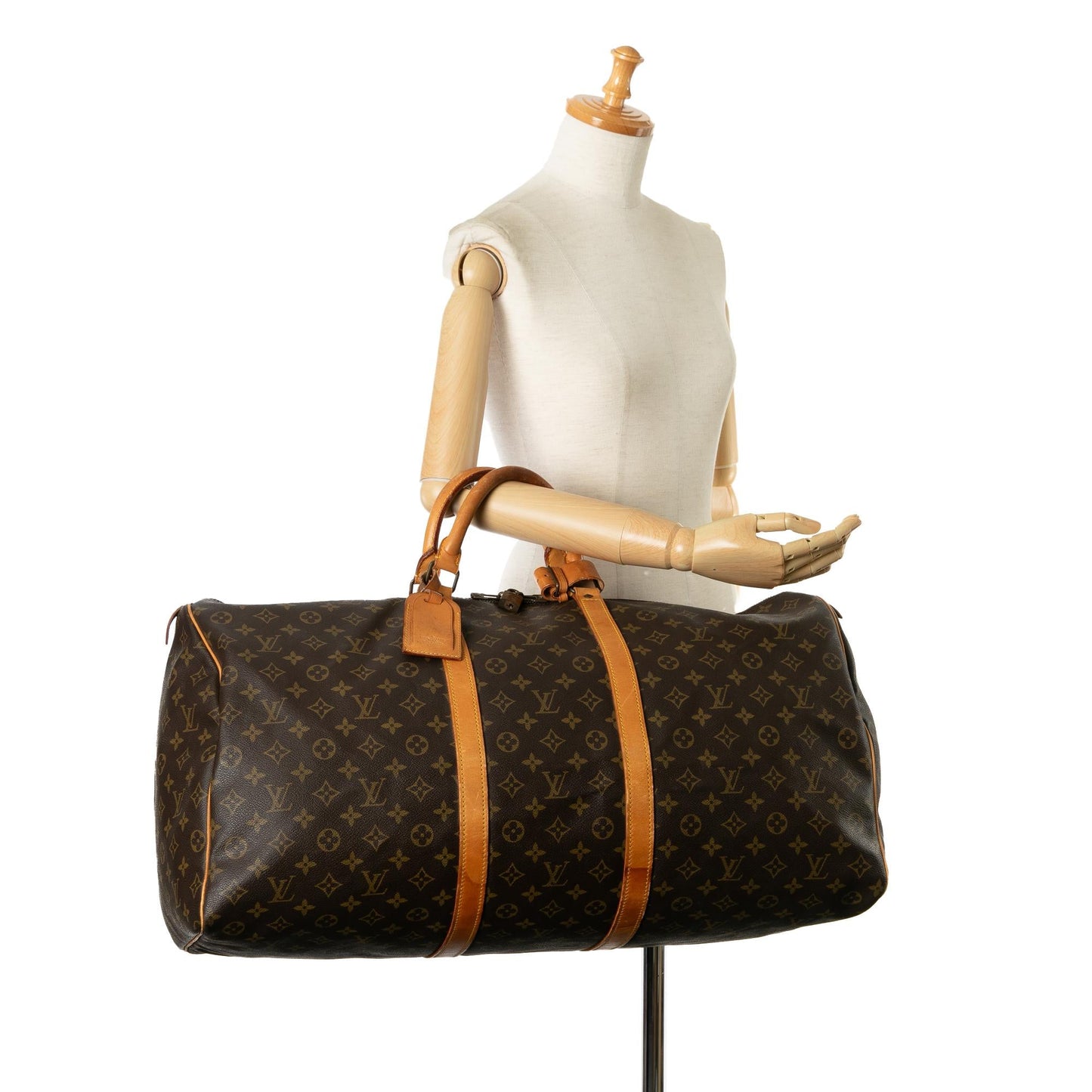 Louis Vuitton Monogram Keepall 60 (SHG-H1oy9h)