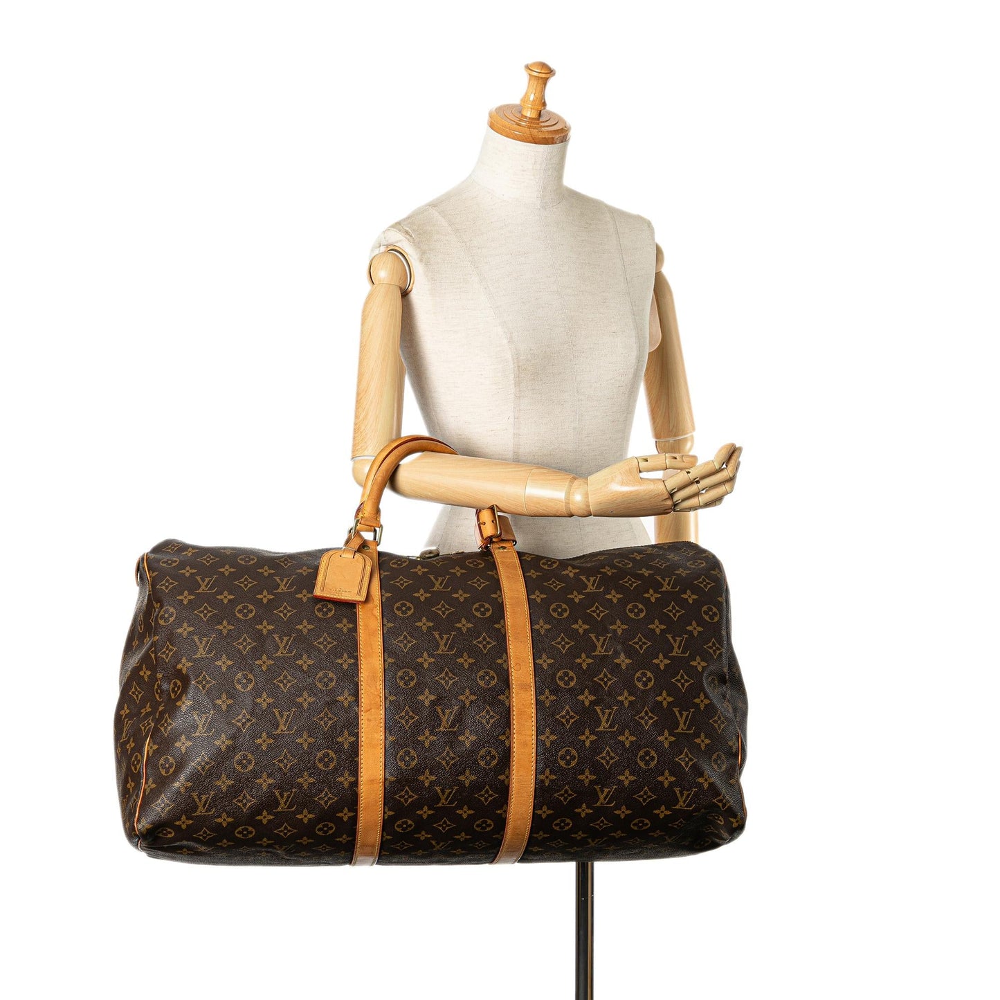 Louis Vuitton Monogram Keepall 60 (SHG-8Oxady)
