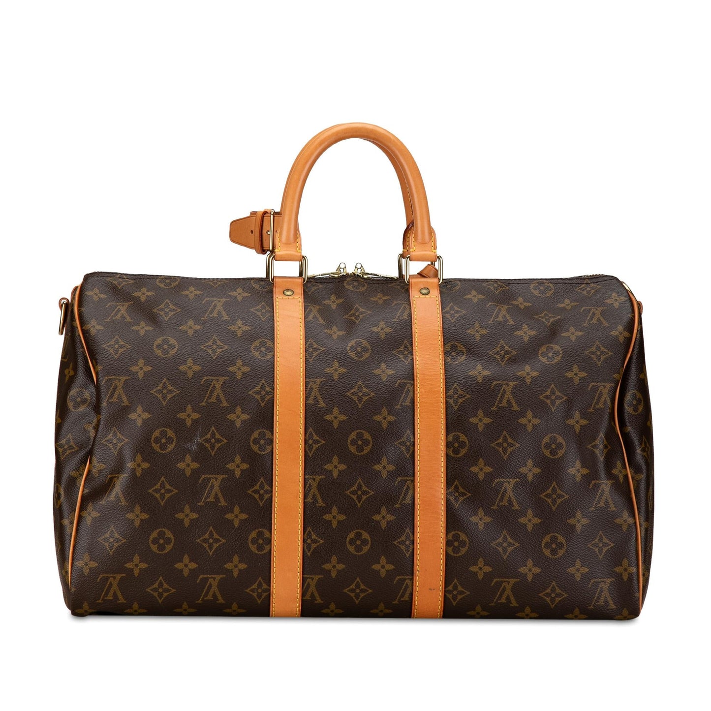 Louis Vuitton Monogram Keepall Bandouliere 45 (SHG-zroCn2)