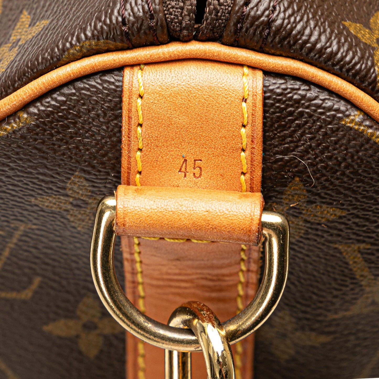 Louis Vuitton Monogram Keepall Bandouliere 45 (SHG-zroCn2)