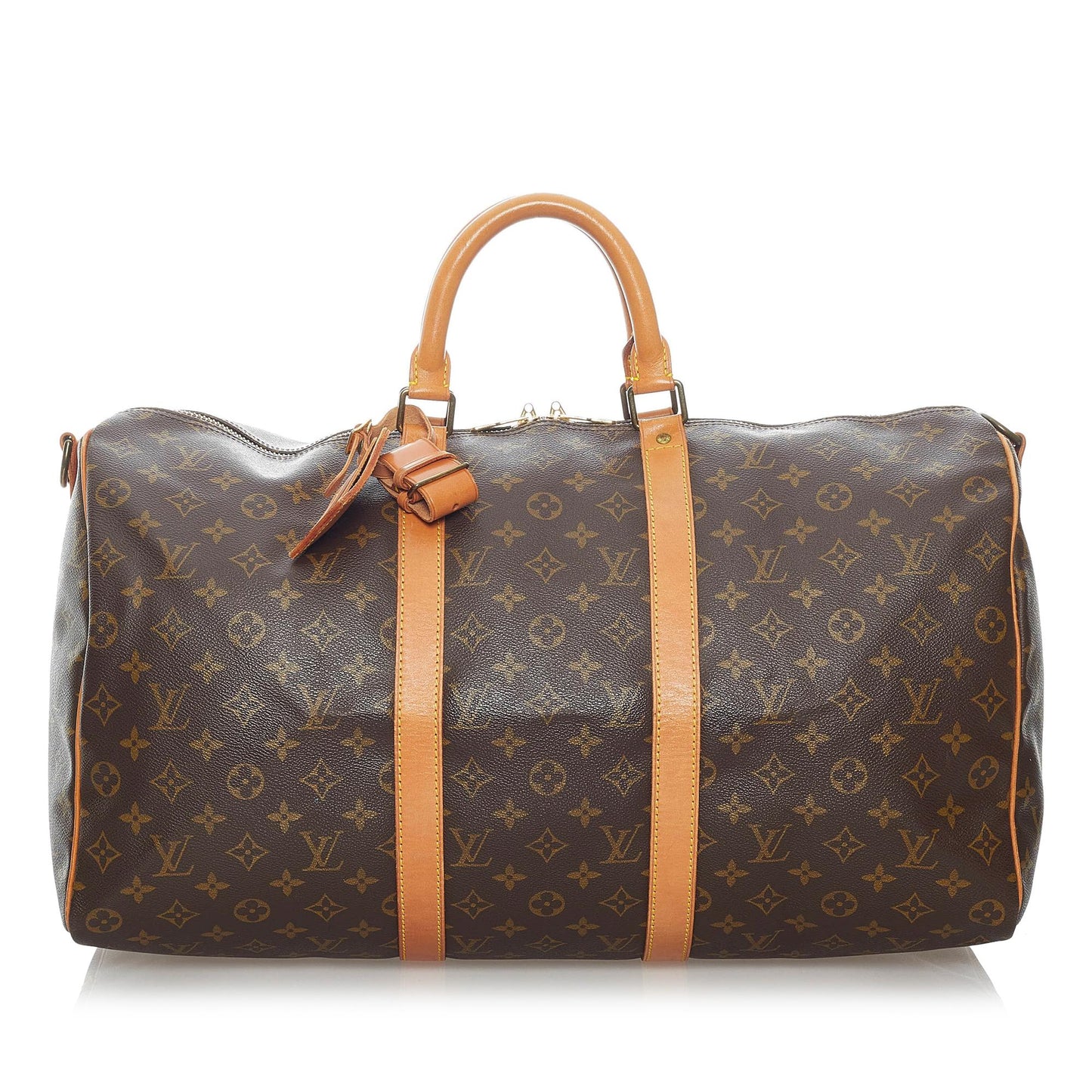 Louis Vuitton Monogram Keepall Bandouliere 50 (SHG-30451)