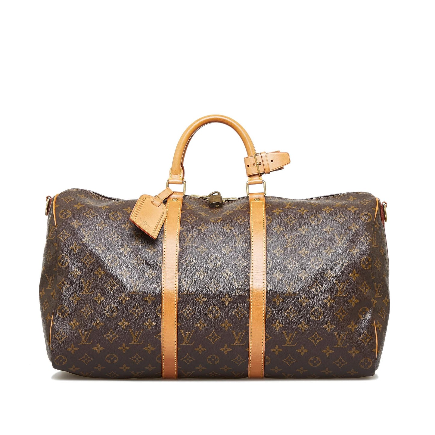 Louis Vuitton Monogram Keepall Bandouliere 50 (SHG-MfhtUh)