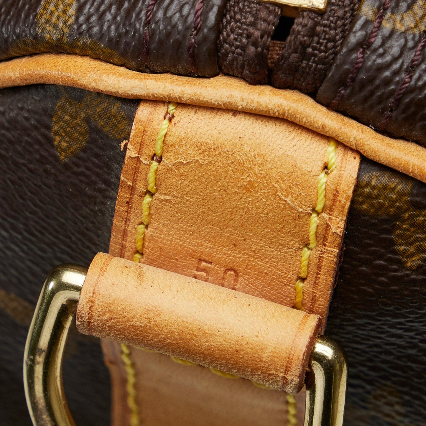 Louis Vuitton Monogram Keepall Bandouliere 50 (SHG-cg46wb)
