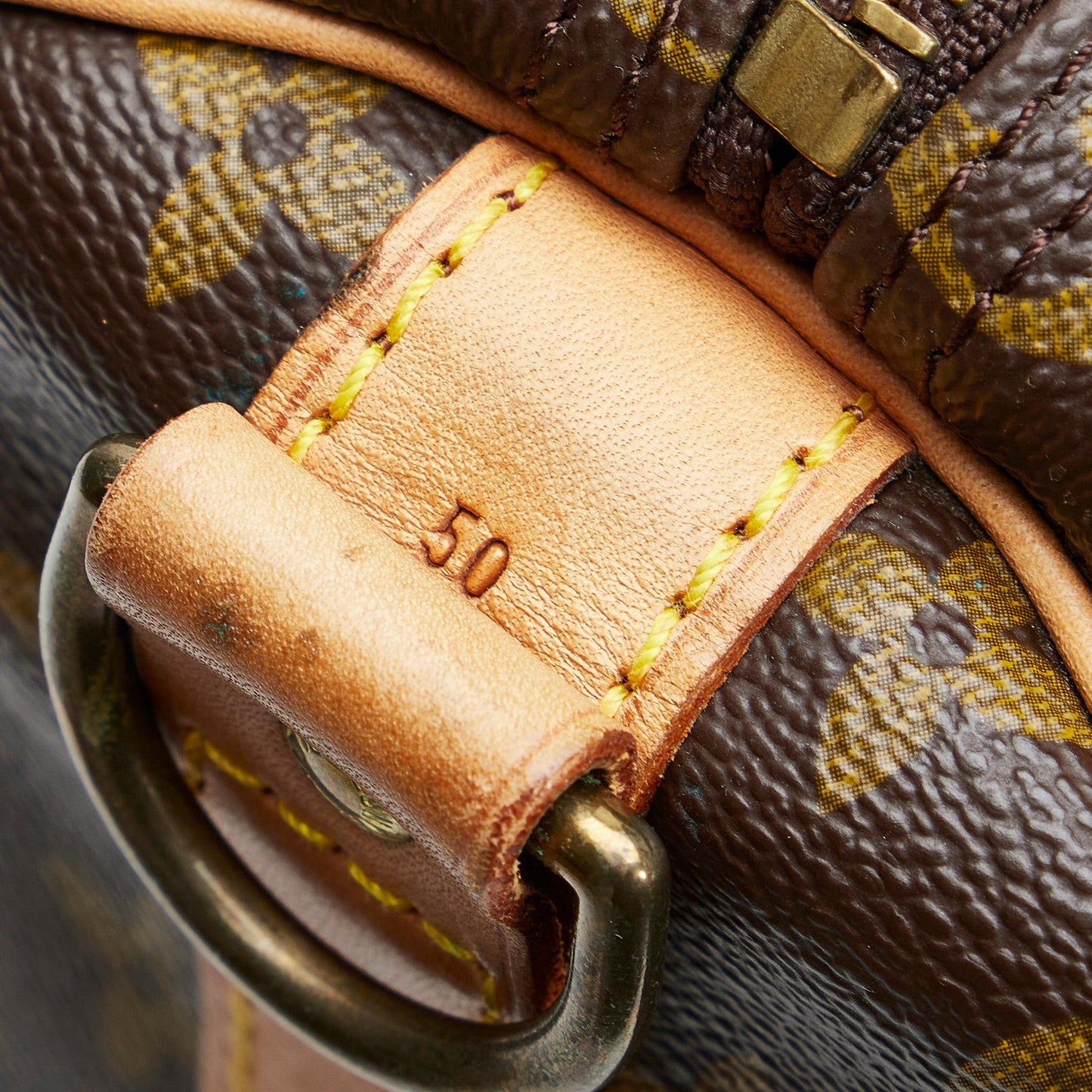 Louis Vuitton Monogram Keepall Bandouliere 50 (SHG-MpU2Pu)