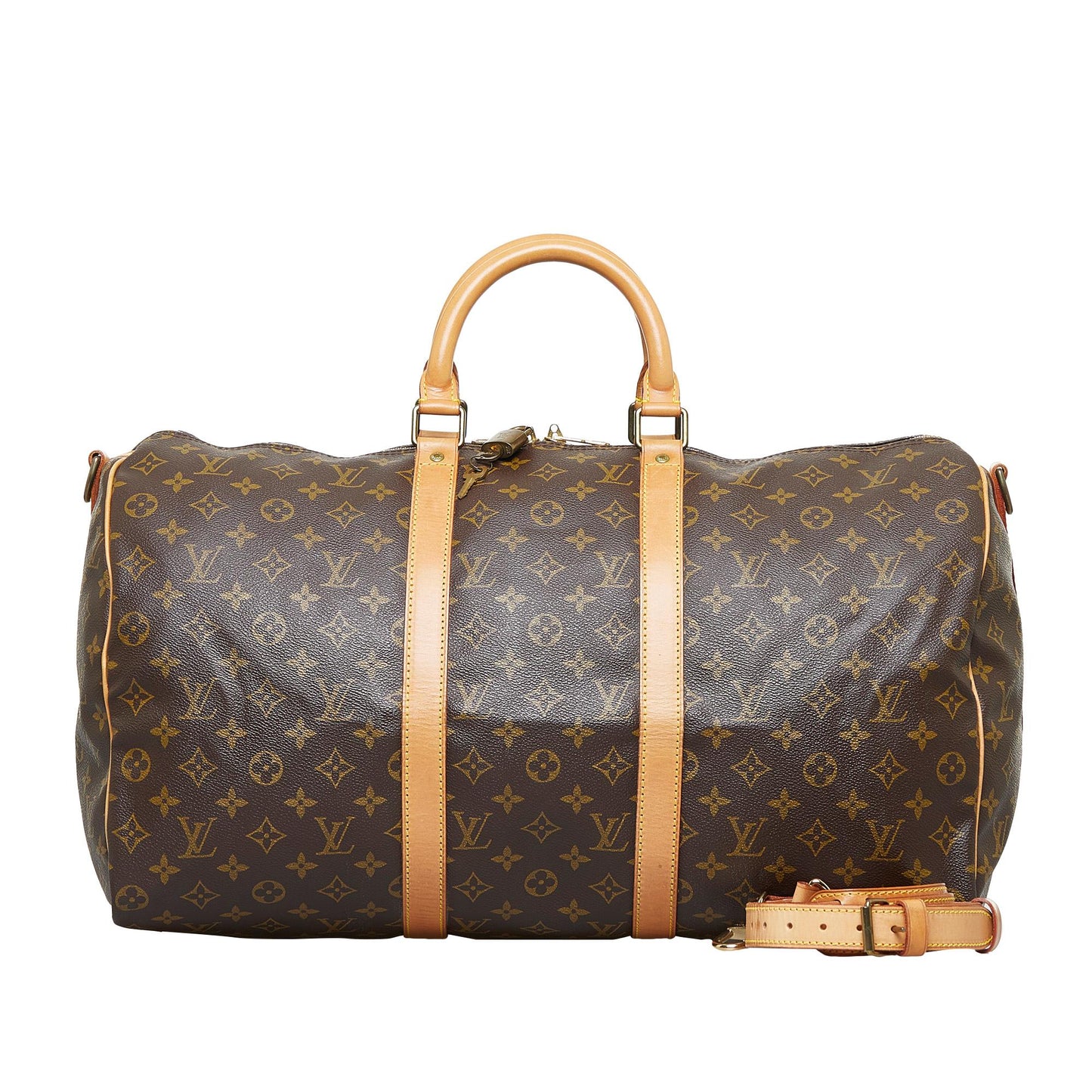 Louis Vuitton Monogram Keepall Bandouliere 50 (SHG-MpU2Pu)