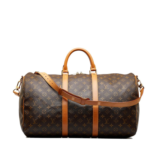 Louis Vuitton Monogram Keepall Bandouliere 50 (SHG-70xO7O)
