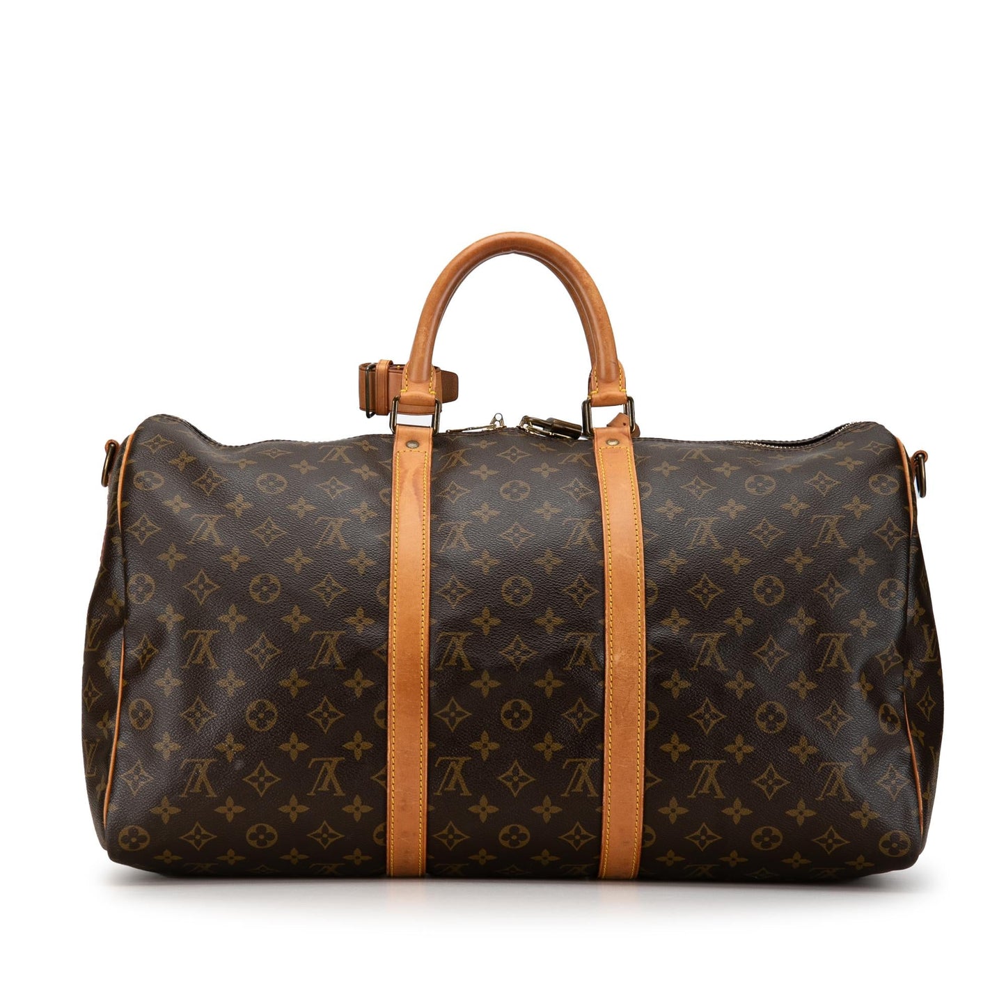 Louis Vuitton Monogram Keepall Bandouliere 50 (SHG-appIPu)