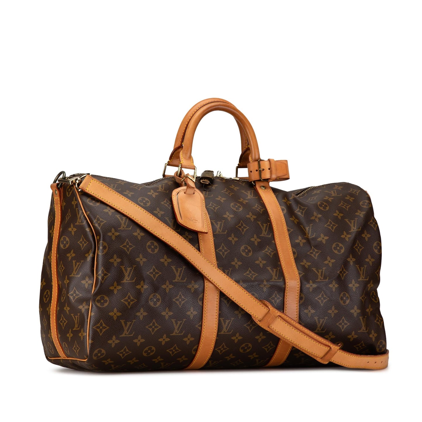 Louis Vuitton Monogram Keepall Bandouliere 50 (SHG-rO0nXt)