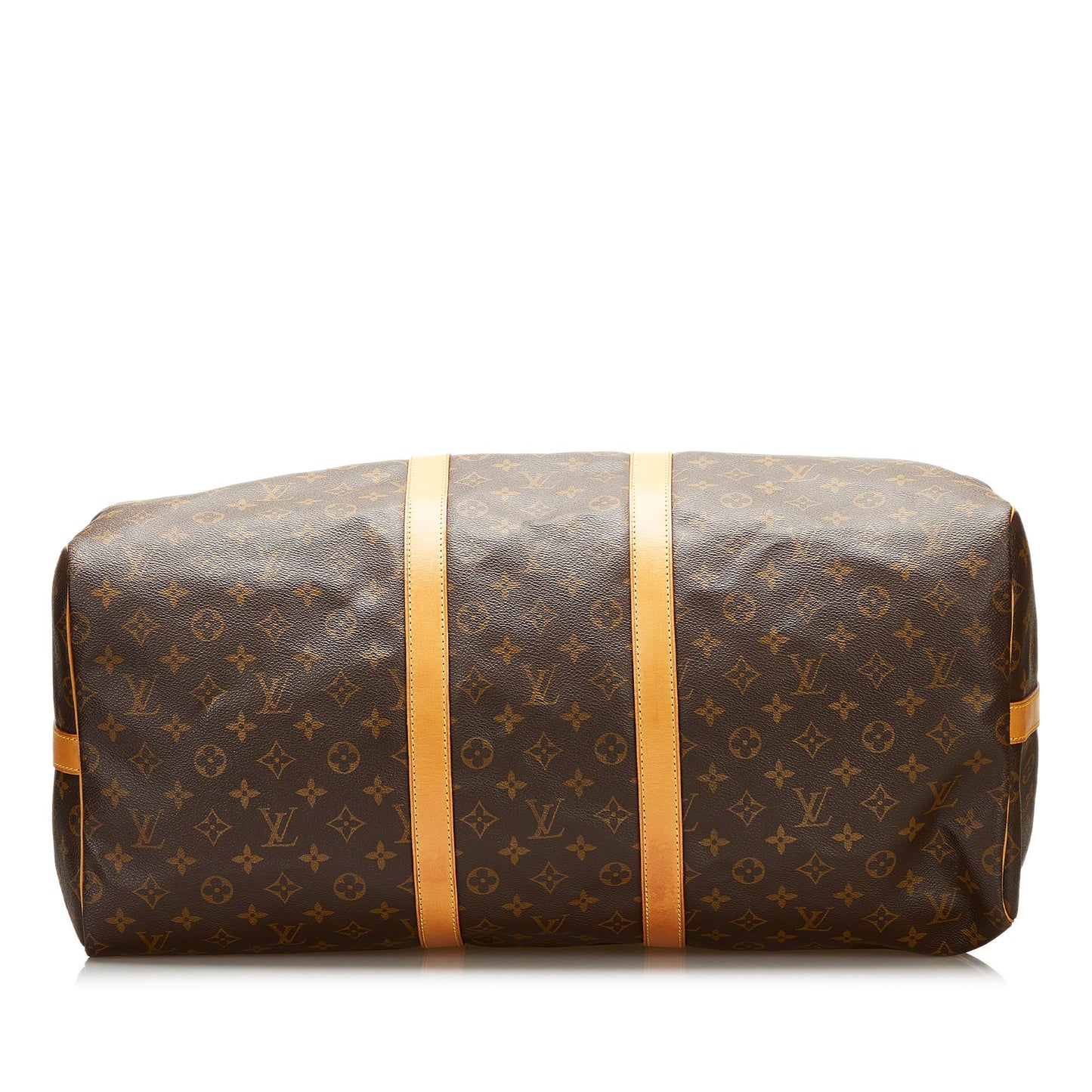 Louis Vuitton Monogram Keepall Bandouliere 55 (SHG-35771)
