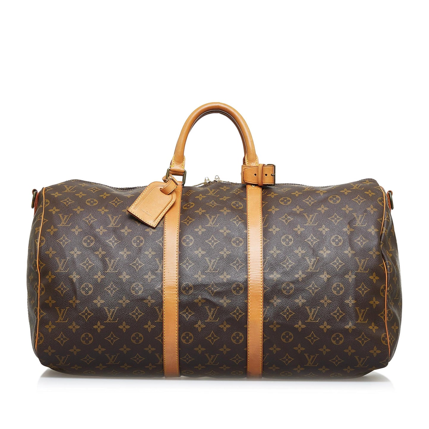 Louis Vuitton Monogram Keepall Bandouliere 55 (SHG-rXqYWS)