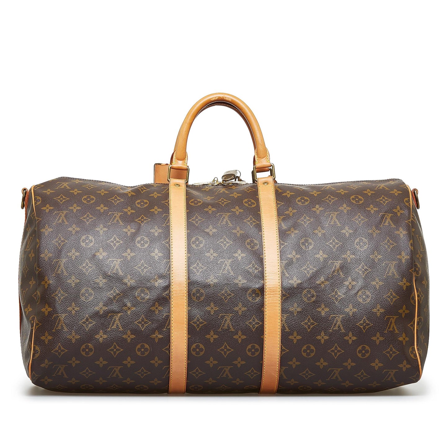Louis Vuitton Monogram Keepall Bandouliere 55 (SHG-2Y842B)