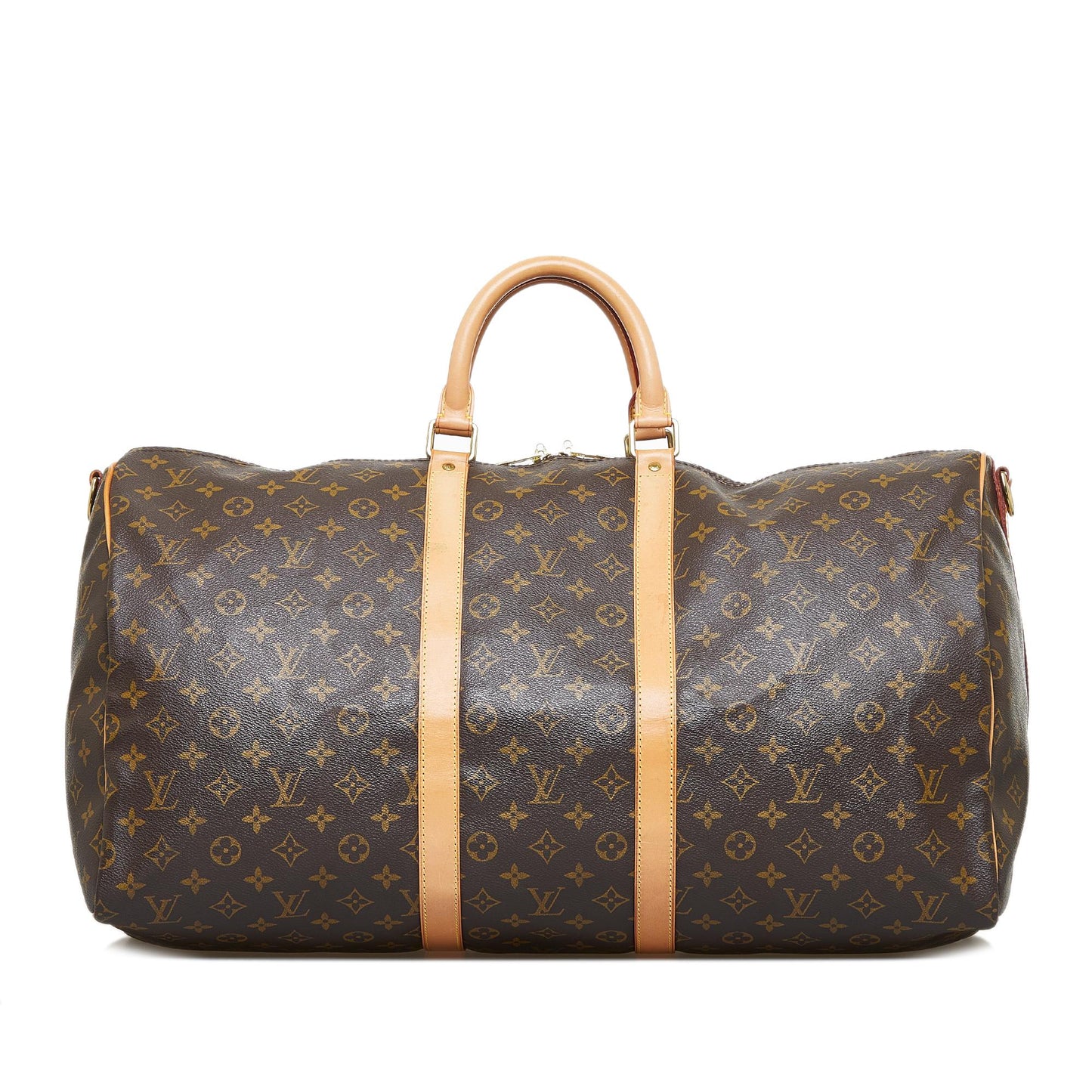 Louis Vuitton Monogram Keepall Bandouliere 55 (SHG-SAmJct)
