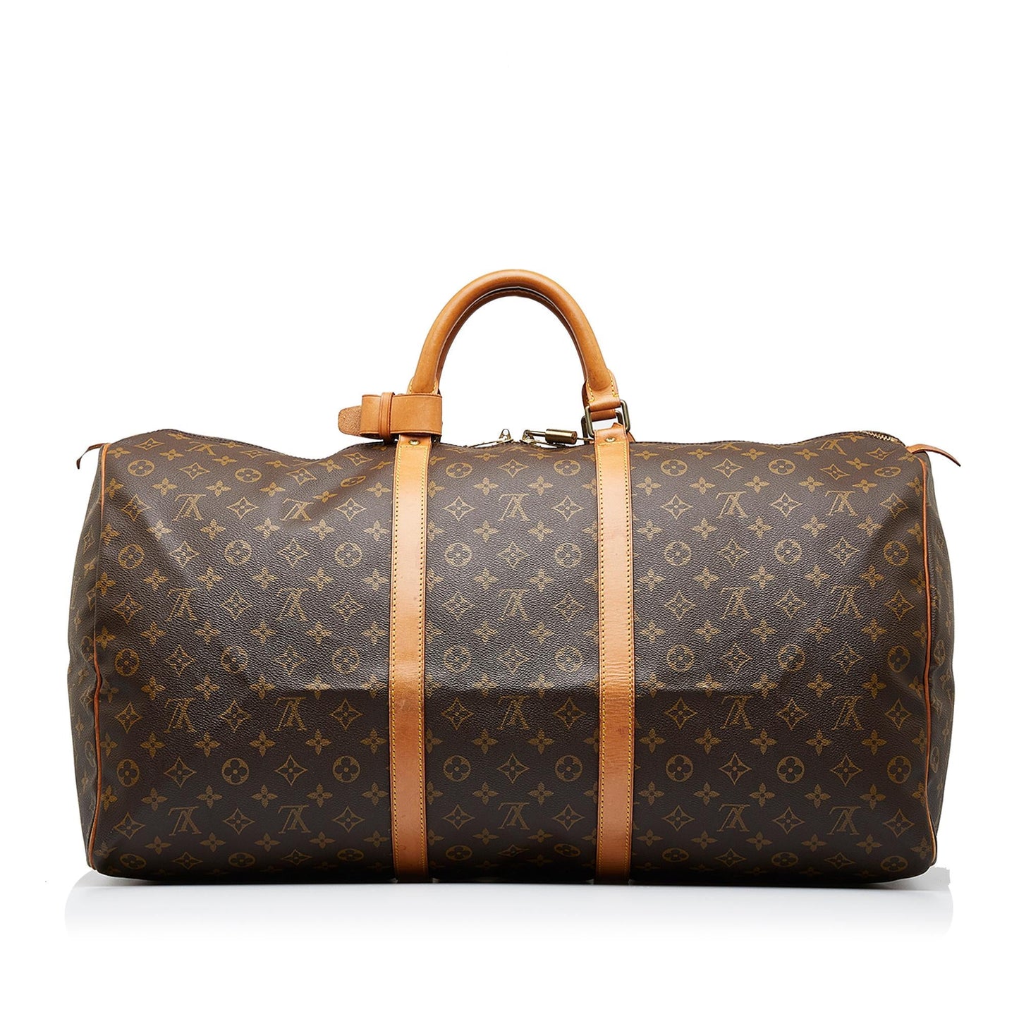 Louis Vuitton Monogram Keepall Bandouliere 55 (SHG-1GvtoF)