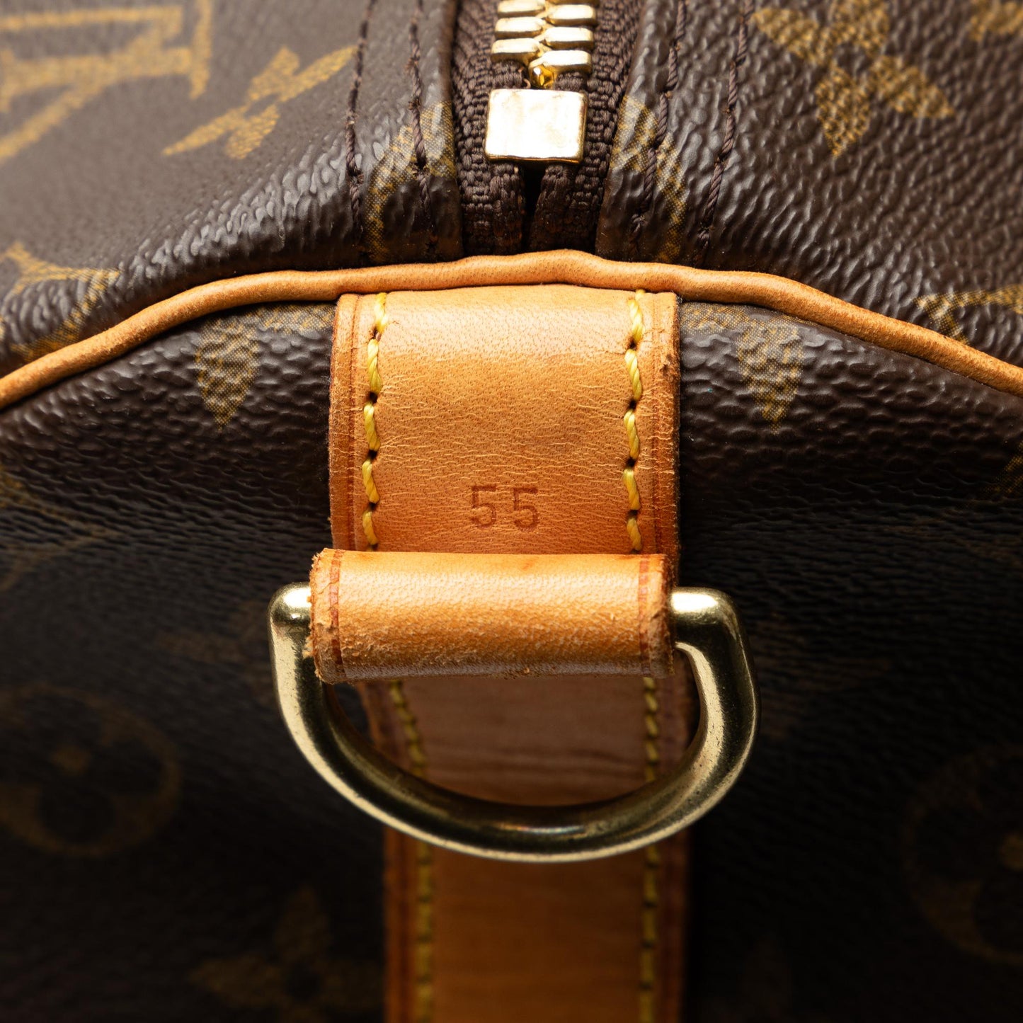 Louis Vuitton Monogram Keepall Bandouliere 55 (SHG-ulnRHl)