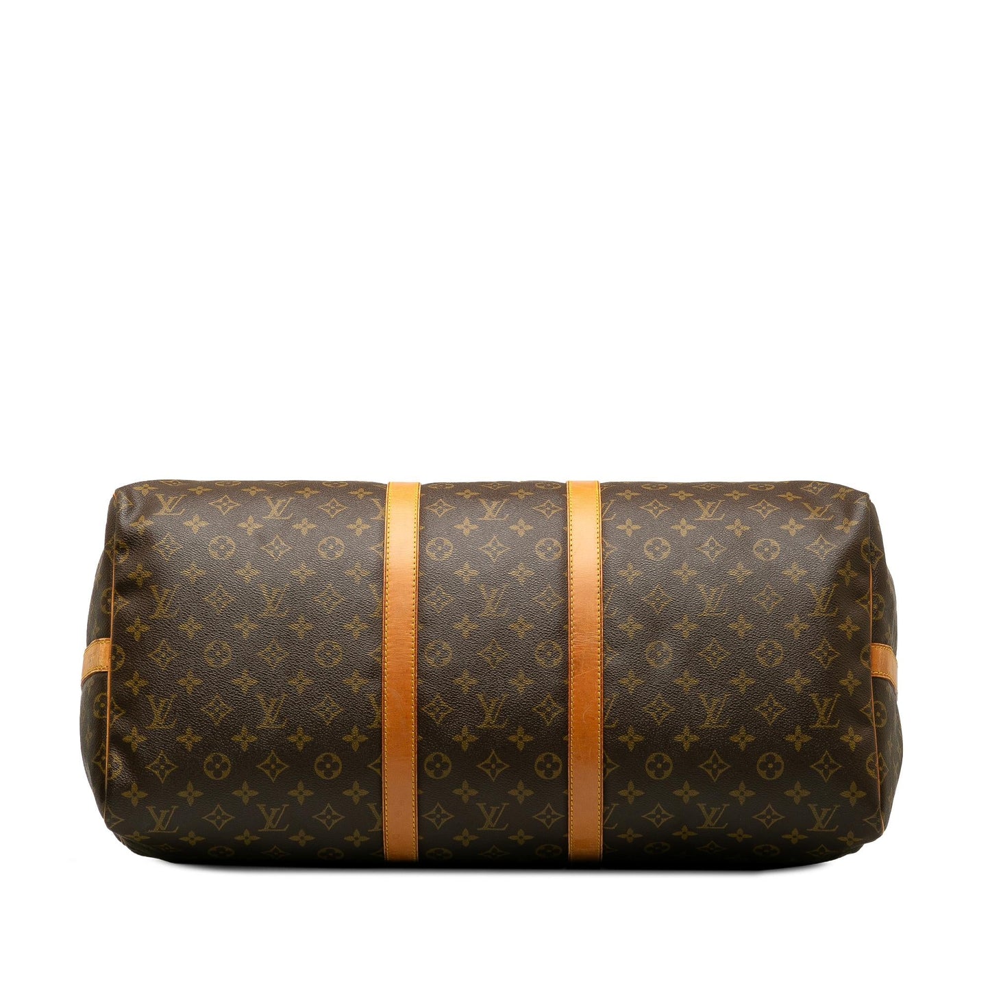 Louis Vuitton Monogram Keepall Bandouliere 55 (SHG-DSlmLs)