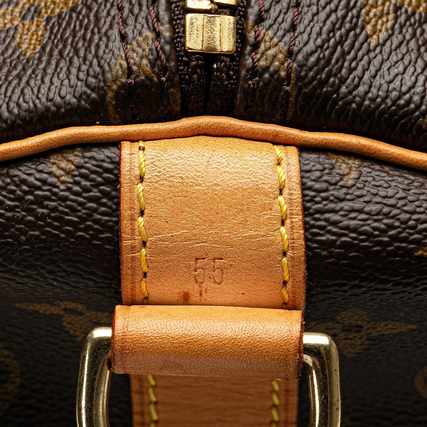 Louis Vuitton Monogram Keepall Bandouliere 55 (SHG-doDQIR)