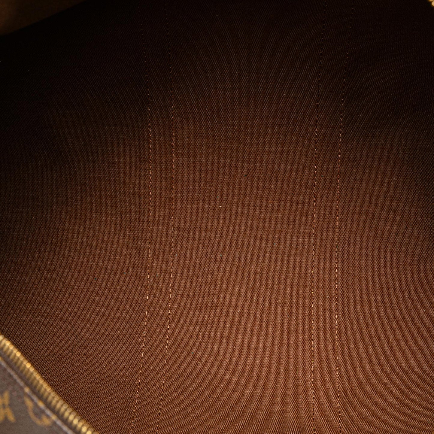 Louis Vuitton Monogram Keepall Bandouliere 55 (SHG-H7fL99)